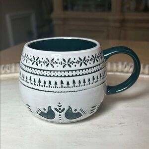 Hearth & Hand with Magnolia Nordic Christmas Fair Isle Mug NWT